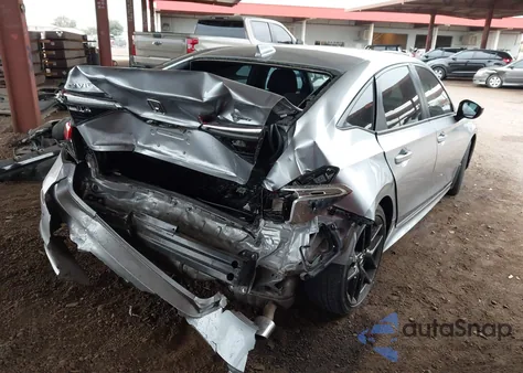 2023 Honda Civic Sport z USA, uszkodzony, nr VIN 2HGFE2F53PH554036